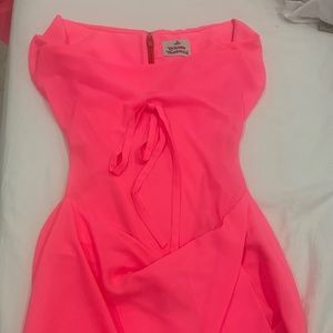 Vivienne Westwood Neon Pink Dress